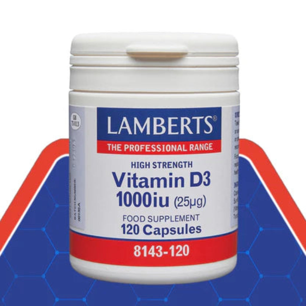 Lamberts Vitamin D3 1000iu 120 capsules
