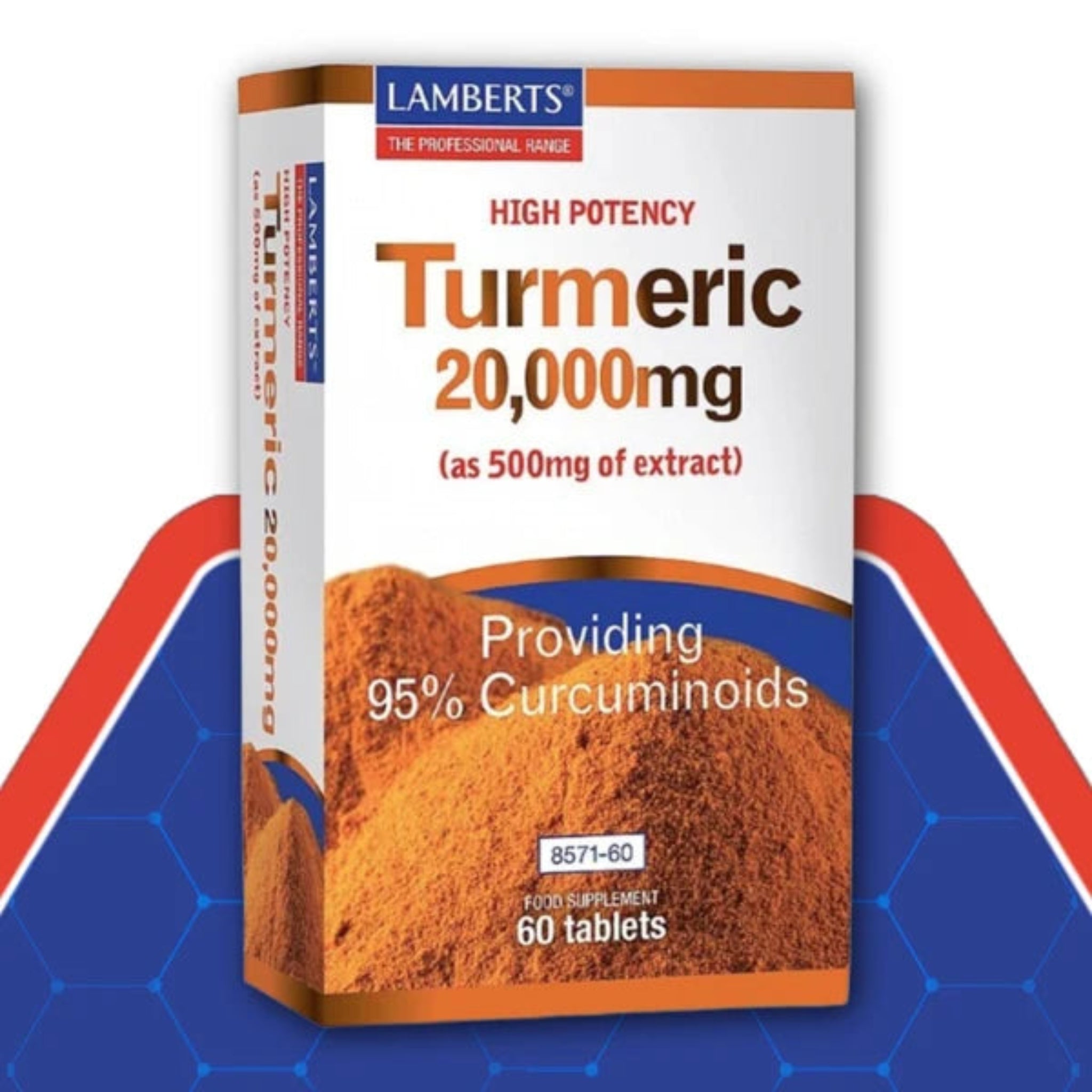 Lamberts High Potency Turmeric 20,000mg 60 tablets
