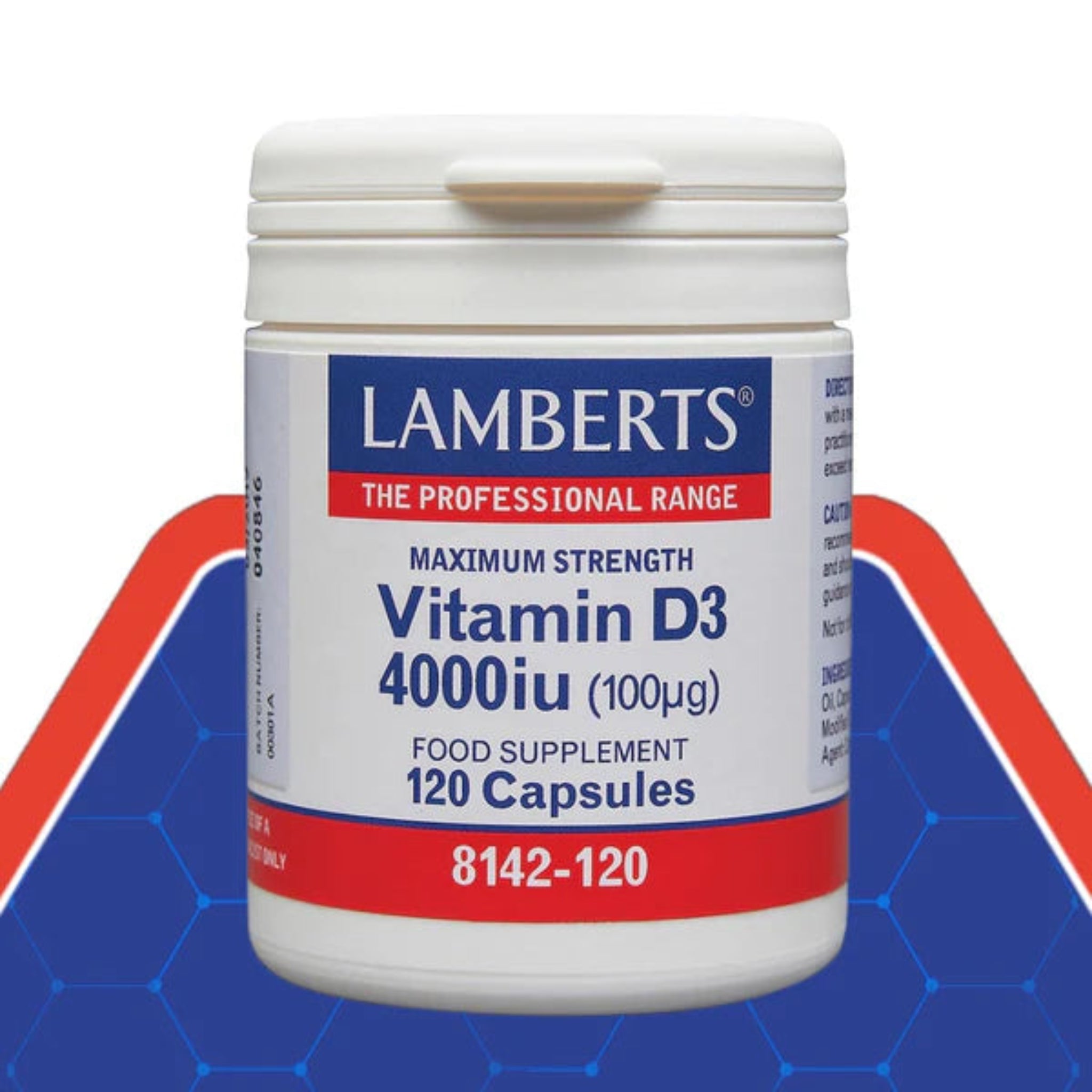 Lamberts Vitamin D3 4000iu 120 capsules