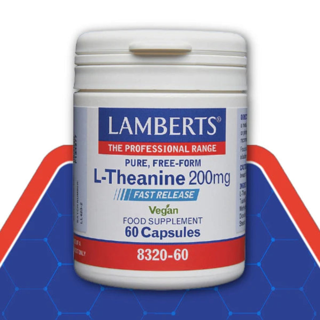 Lamberts L-Theanine 200mg 60 Capsules