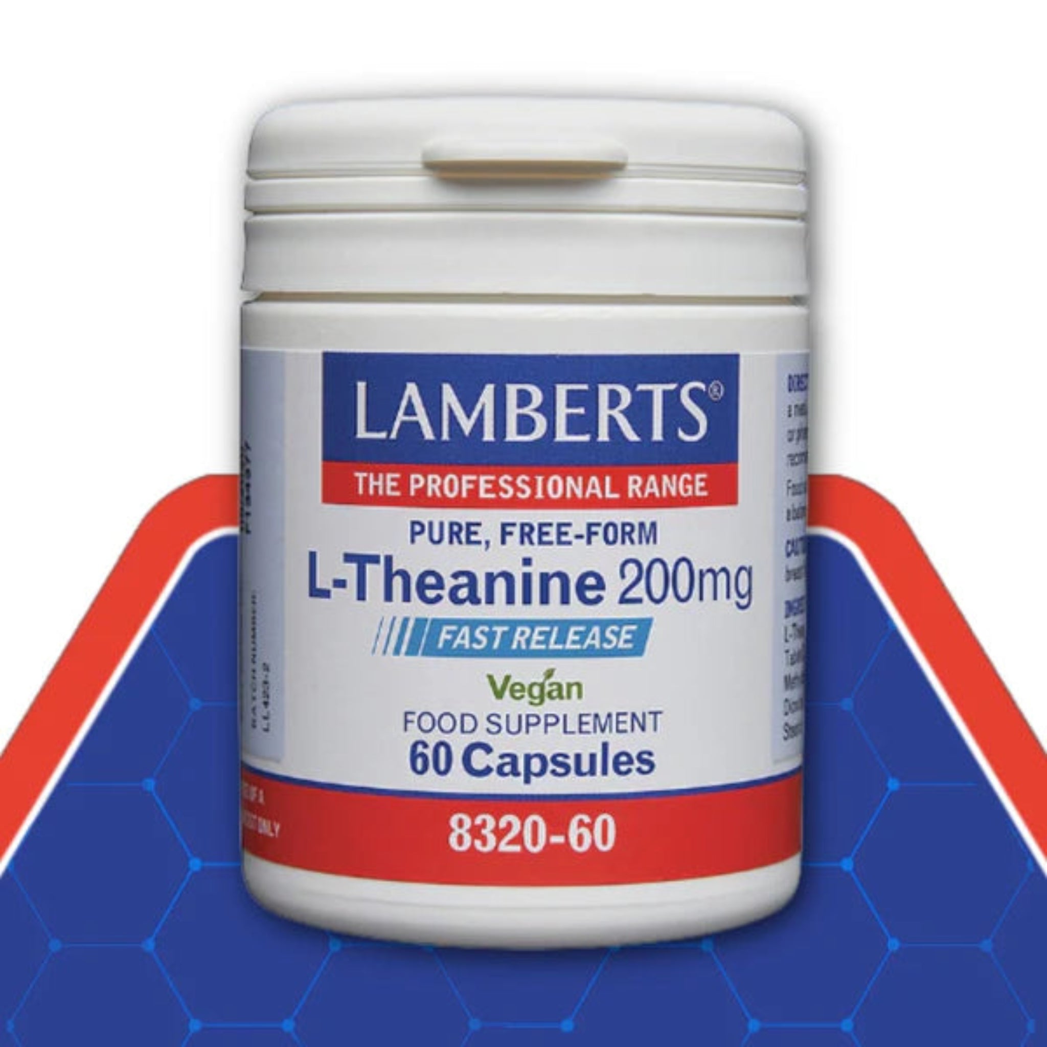 Lamberts L-Theanine 200mg 60 Capsules