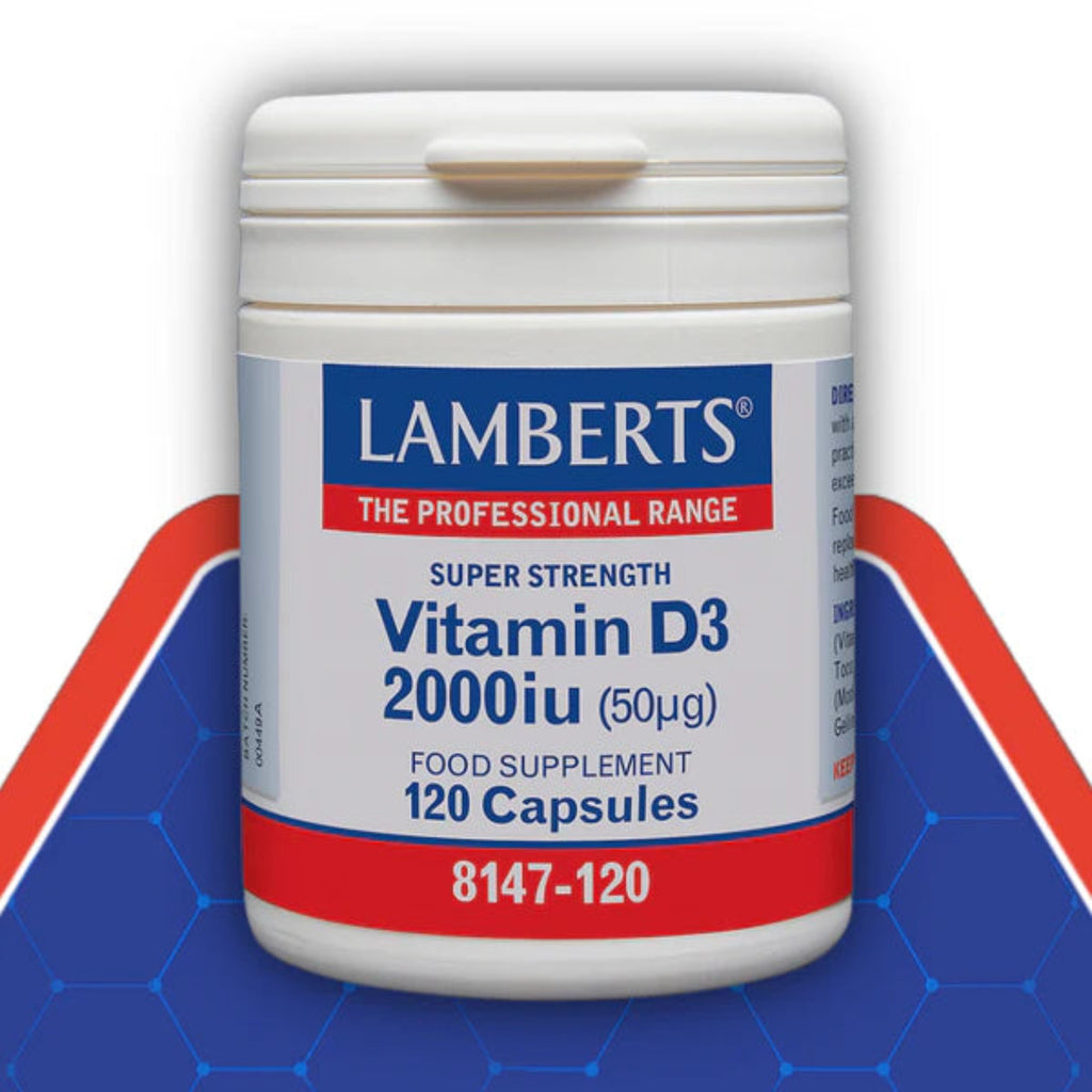 Lamberts Vitamin D3 2000iu  120 capsules