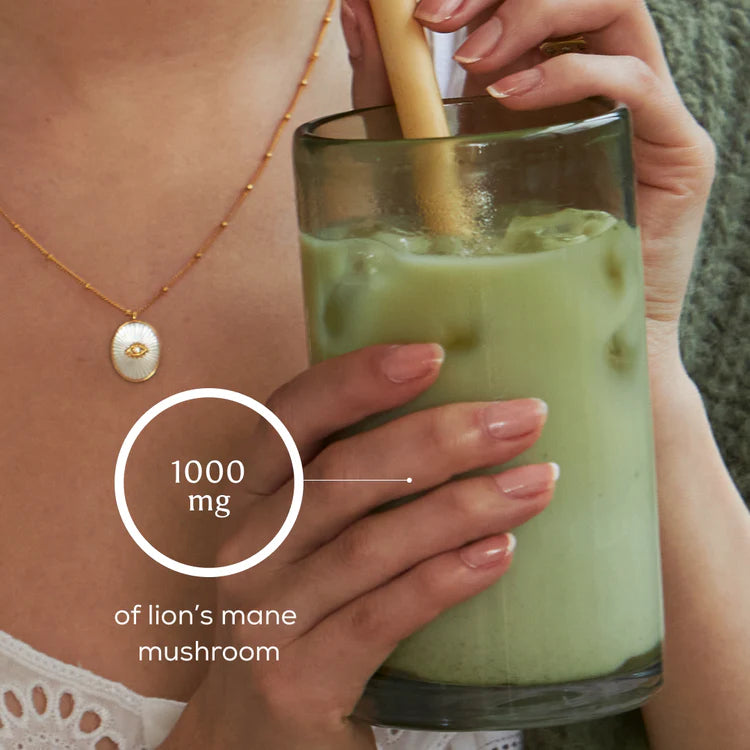 Ancient + Brave - Matcha + Collagen Powder with Lion's Mane