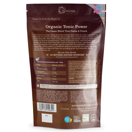 Raw Living Organic Power Tonic