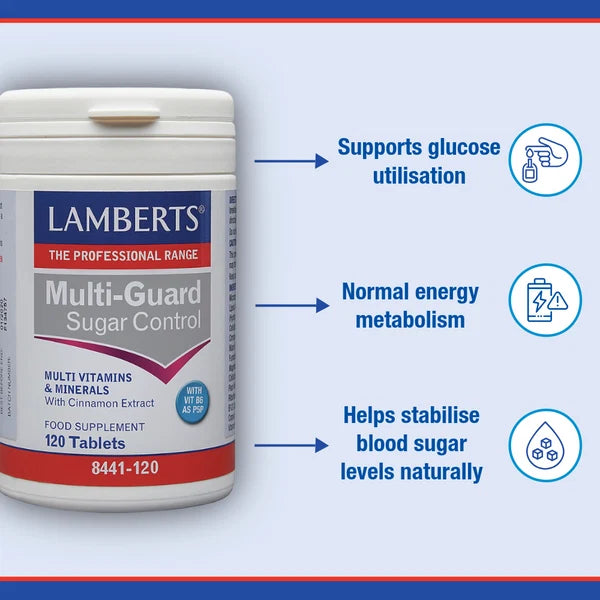 Lamberts Multi-Guard Sugar Control 120 Tablets