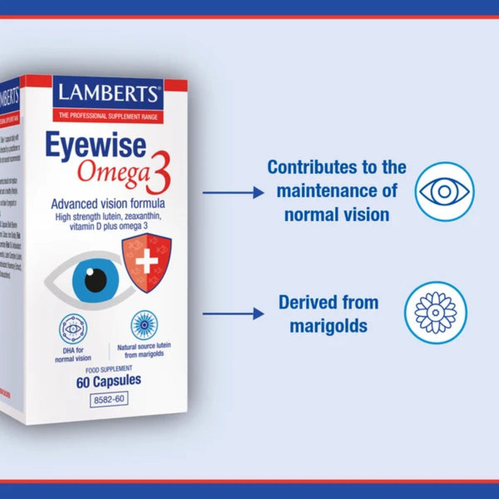Lamberts Eyewise Omega 3 60 Capsules