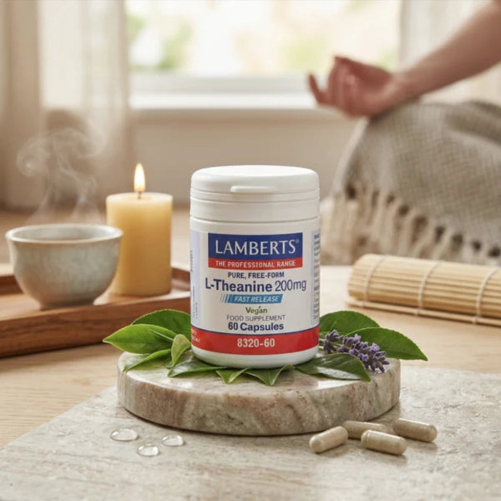 Lamberts L-Theanine 200mg 60 Capsules