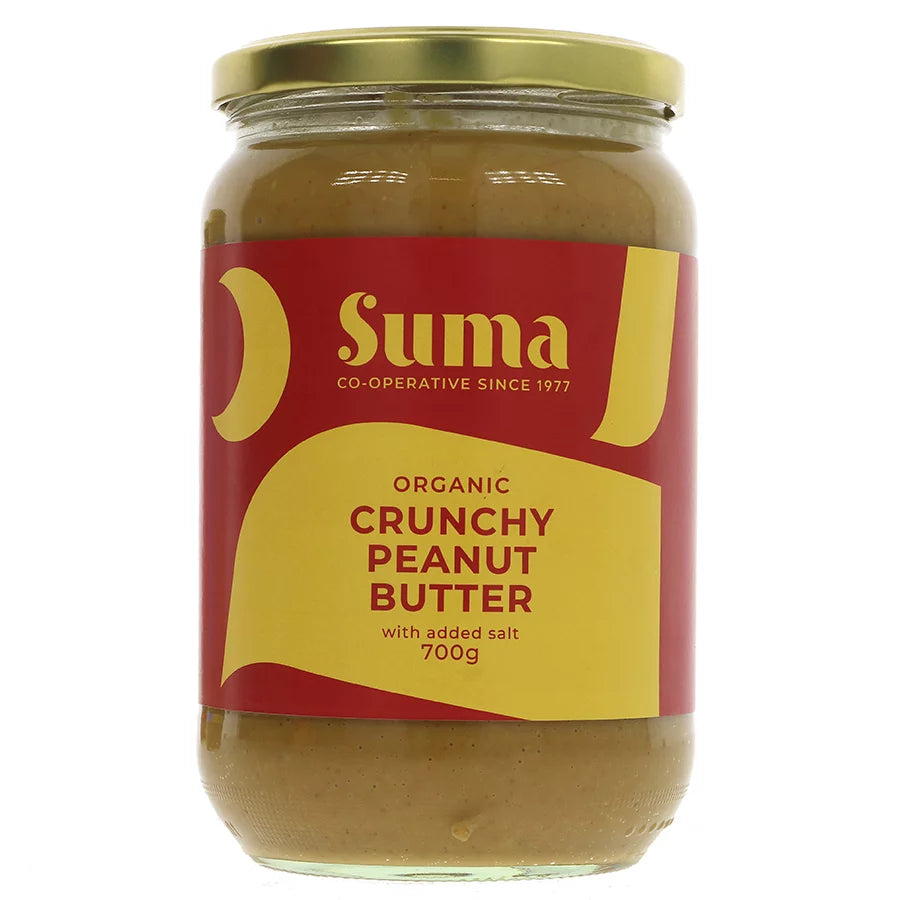 Suma Organic Crunchy Peanut butter Salted
