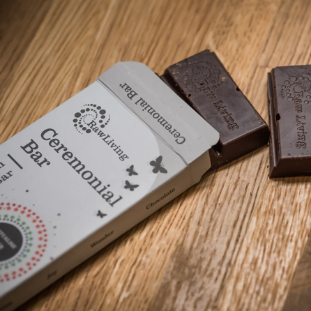 Raw Living Ceremonial Organic Raw Chocolate Bar