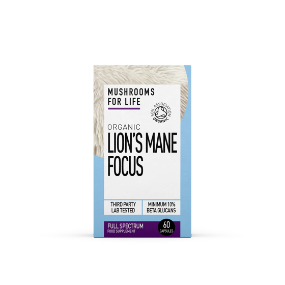 Mushrooms For Life - Lion’s Mane Focus Capsules