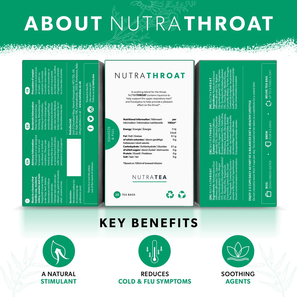 Nutratea Nutrathroat -  Throat & Cough