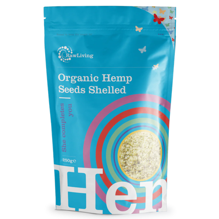 Raw Living Hemp Seeds Shelled