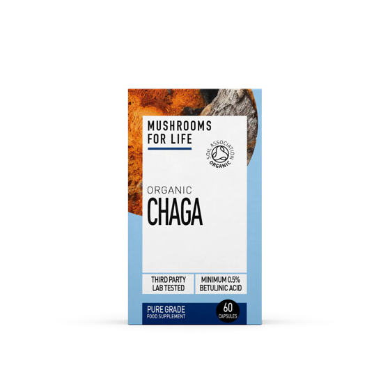 Mushrooms For Life - Organic Chaga Capsules