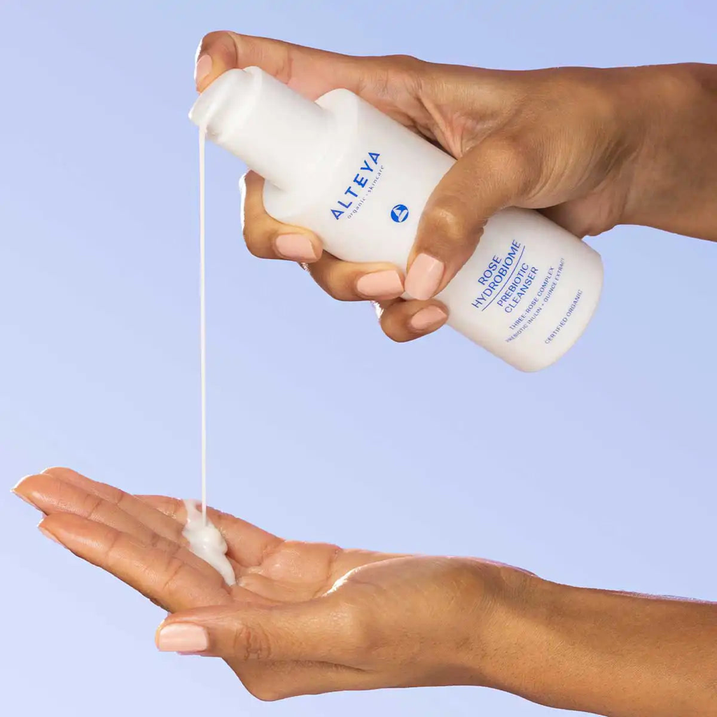 Alteya Organics Prebiotic Cleanser Rose Microbiome