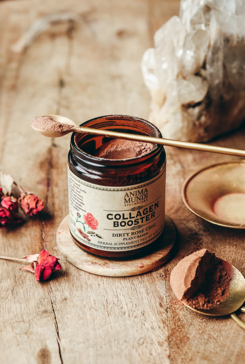 Anima Mundi Herbals Collagen Booster - Dirty Rose Chai