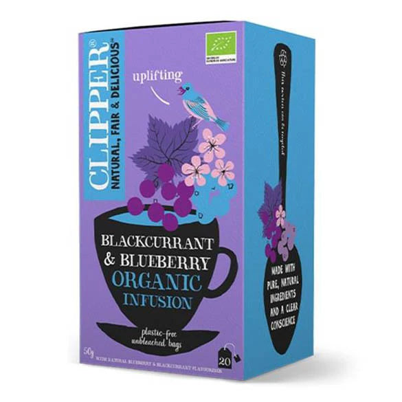 Clipper Teas - Organic Blackcurrant & Blueberry Infusion