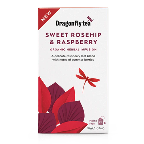 Dragonfly Tea - Sweet Rosehip & Raspberry