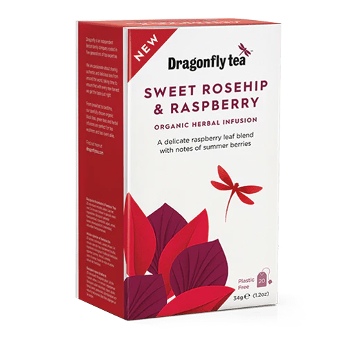 Dragonfly Tea - Sweet Rosehip & Raspberry