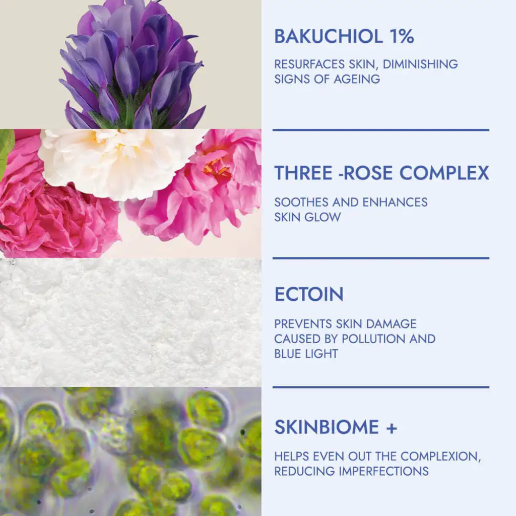 Alteya Organics Bakuchiol Barrier Cream Rose Hydrobiome Cream