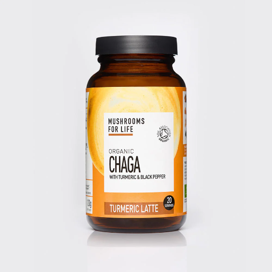 Mushrooms For Life - Organic Chaga Turmeric Latte