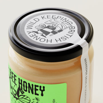 Black Bee Honey - Raw British Set Spring Hiney