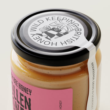 Black Bee Hiney - Raw British Pollen Honey