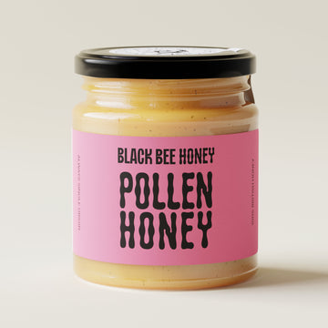Black Bee Hiney - Raw British Pollen Honey