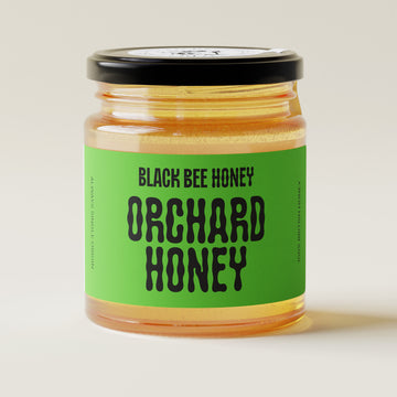 Black Bee Honey - Raw British Orchard Honey