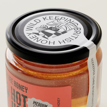 Black Bee Honey - Raw British Hot Honey