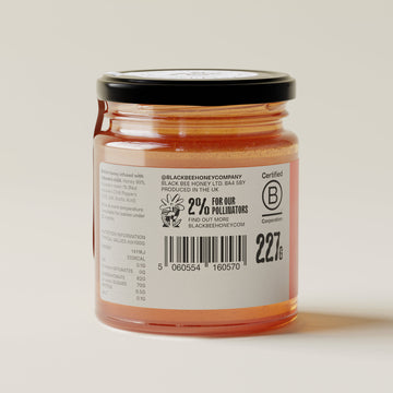 Black Bee Honey - Raw British Hot Honey