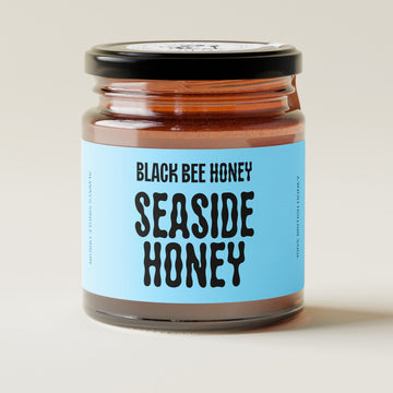 Black Bee Honey - Raw British Seaside Honey