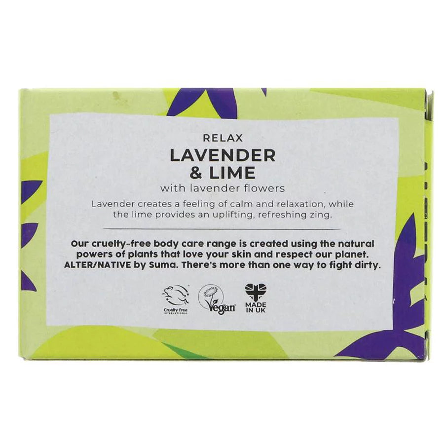 Alter/native by Suma - Lavender & Lime Soap Bar