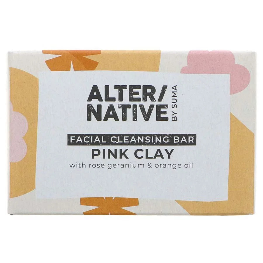 Alter/native by Suma - Pink Clay Facial Cleansing Bar