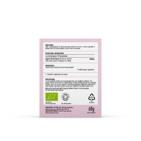 Mushrooms For Life - Organic Reishi Spore Extract Powder
