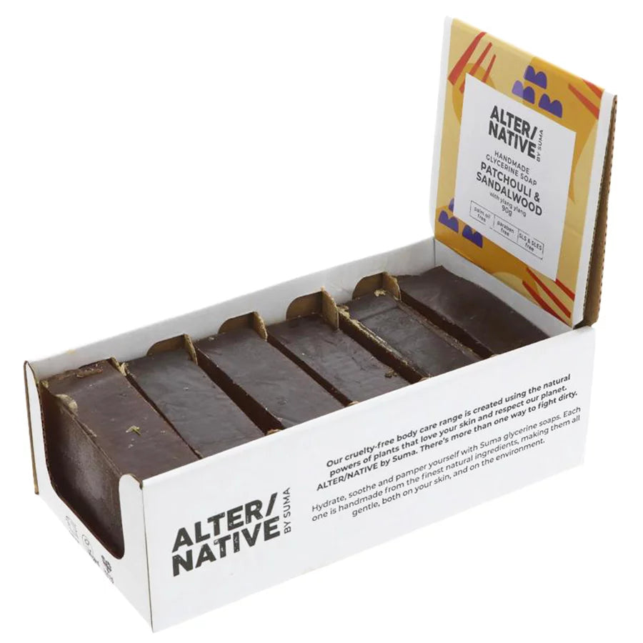 Alter/native by Suma Glycerin Soap - Patchouli + Sandalwood