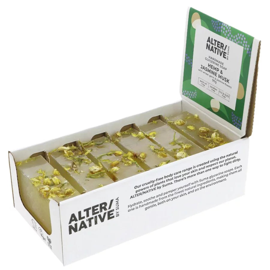 Alter/native by Suma Glycerine Soap - Hemp + Jasmine