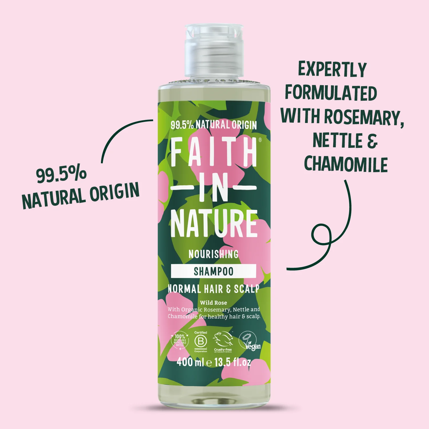 Faith In Nature - Wild Rose Shampoo