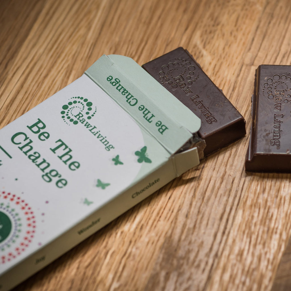 Raw Living Raw Chocolate Bar with Reishi and Klamath Lake Algae