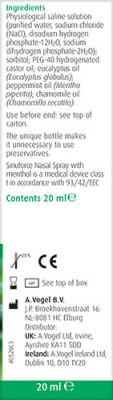 A.Vogel Sinuforce Nasal Spray