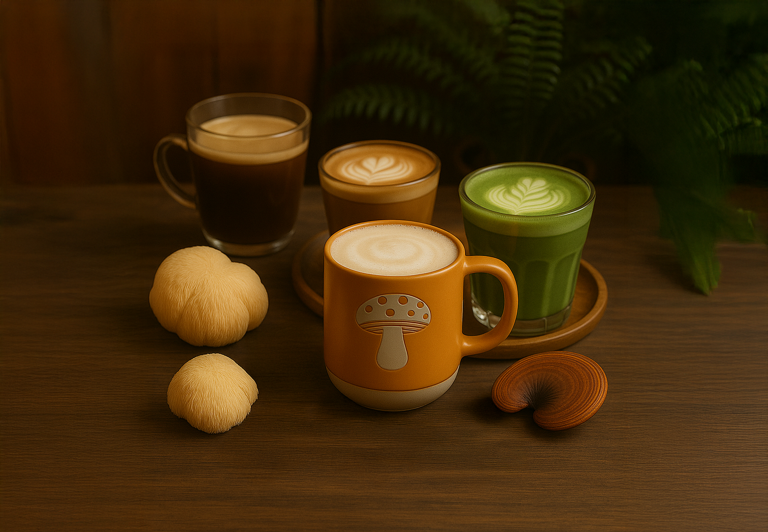 Mushrooms For Life - Organic Chaga Turmeric Latte