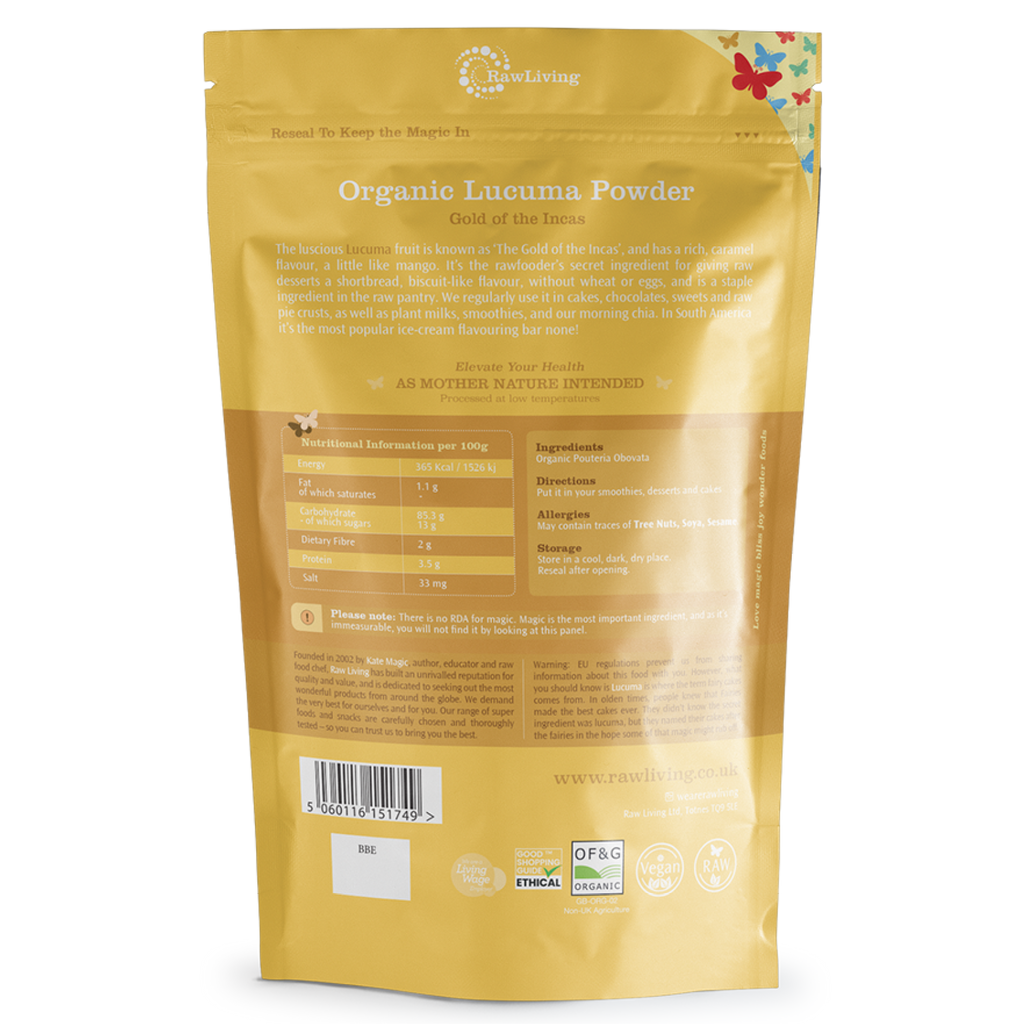 Raw Living Organic Lucuma Powder