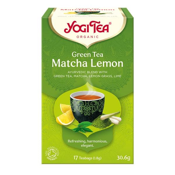 Yogi Tea Green Tea Matcha Lemon