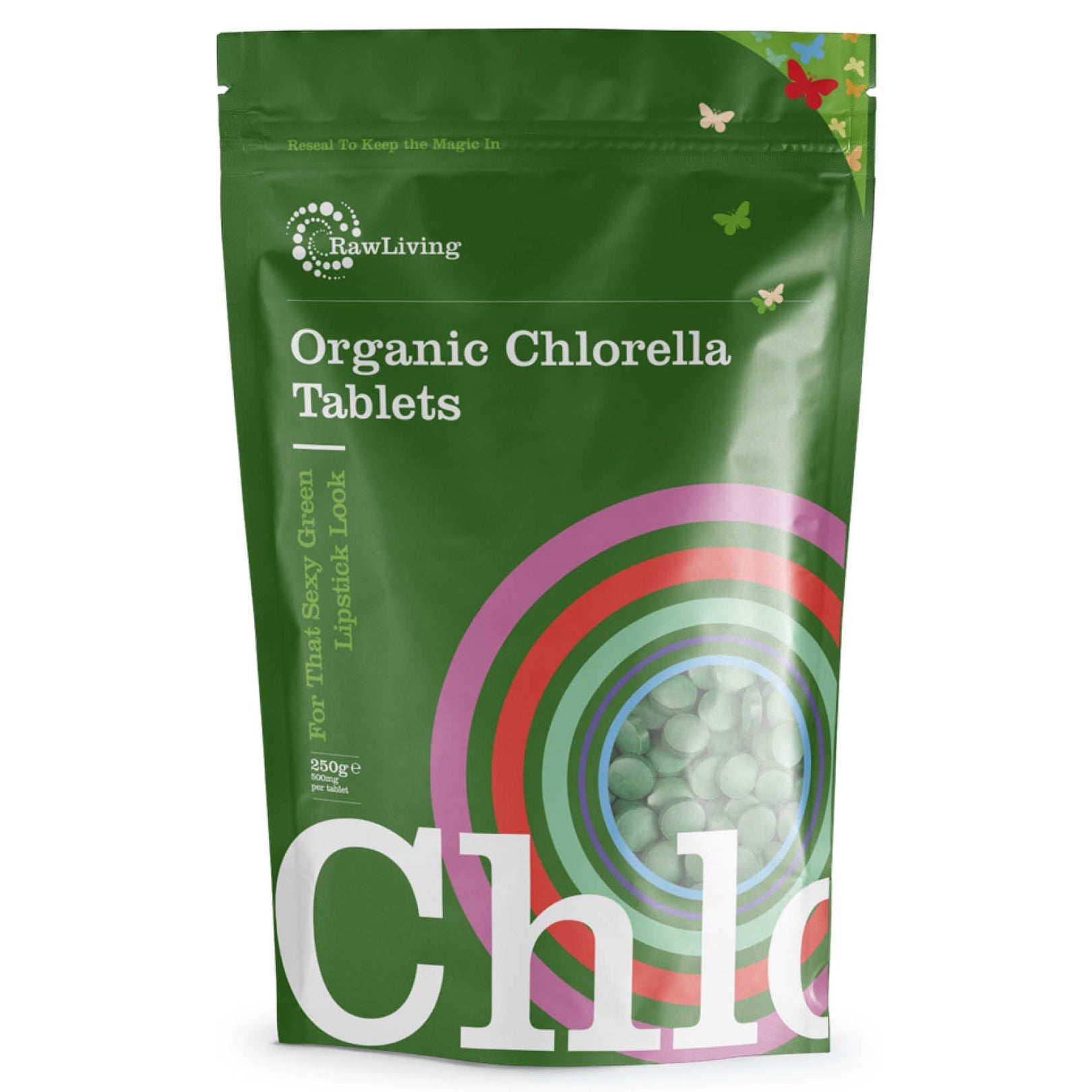 Raw Living Chlorella Tablets