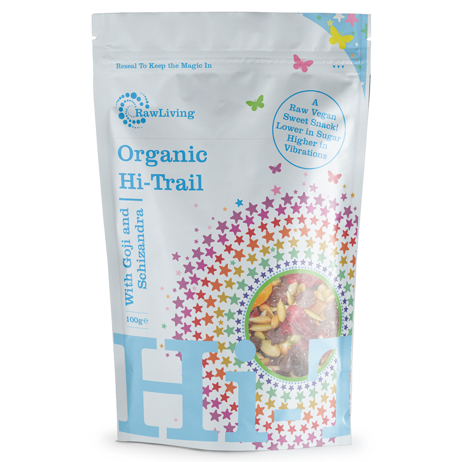 Raw Living Organic Raw Vegan Hi-Trail Mix