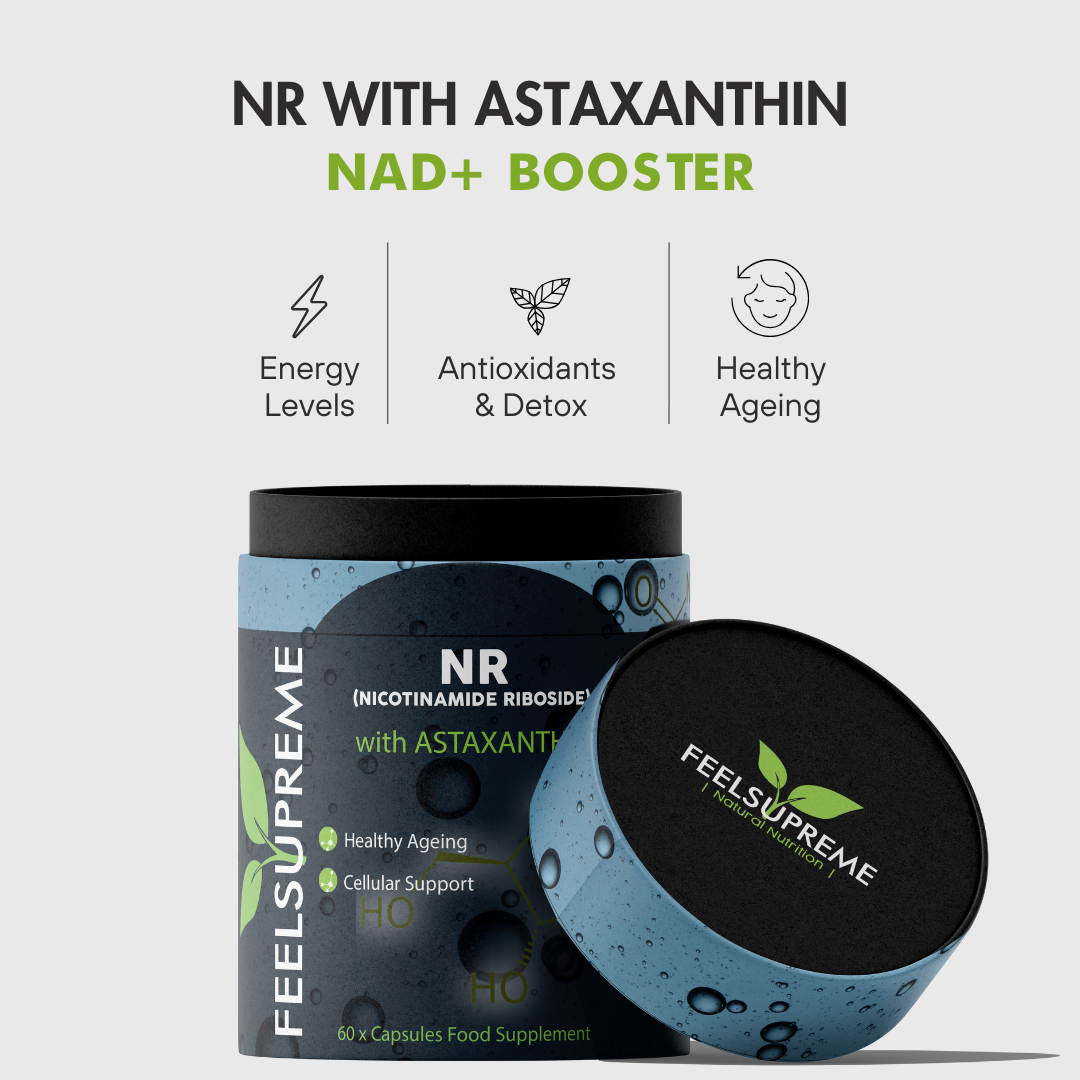 Feel Supreme NR Capsules with Astaxanthin | NAD Booster