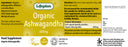 Lifeplan Organic Ashwagandha
