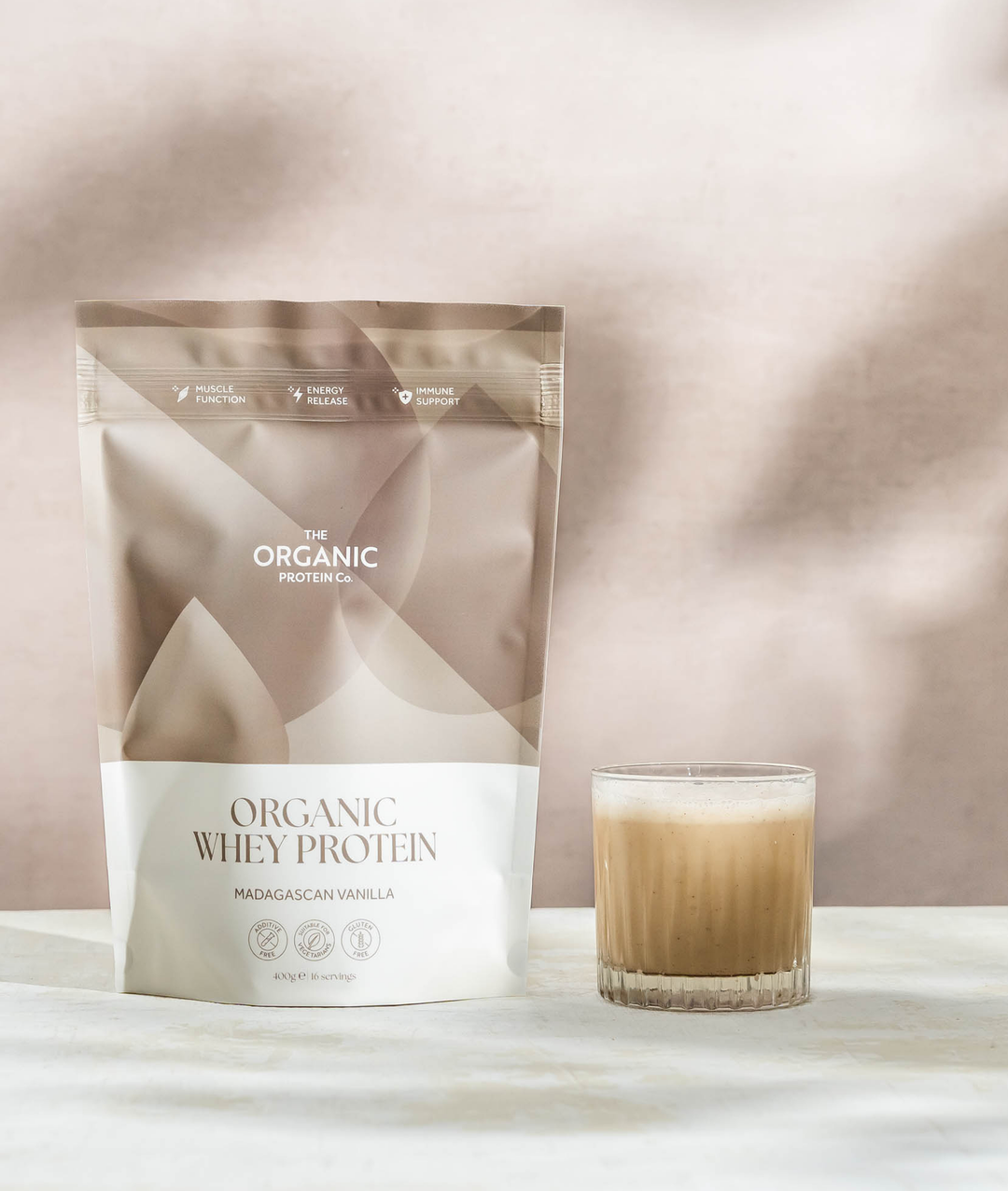The Organic Protein Co. - Madagascar Vanilla Whey Protein