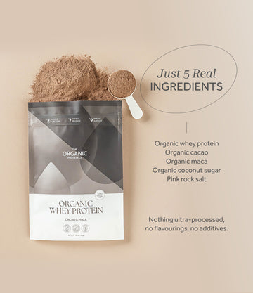 The Organic Protein Co. - Cacao & Maca Whey Protein