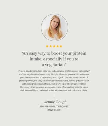 The Organic Protein Co. - Cacao & Maca Whey Protein