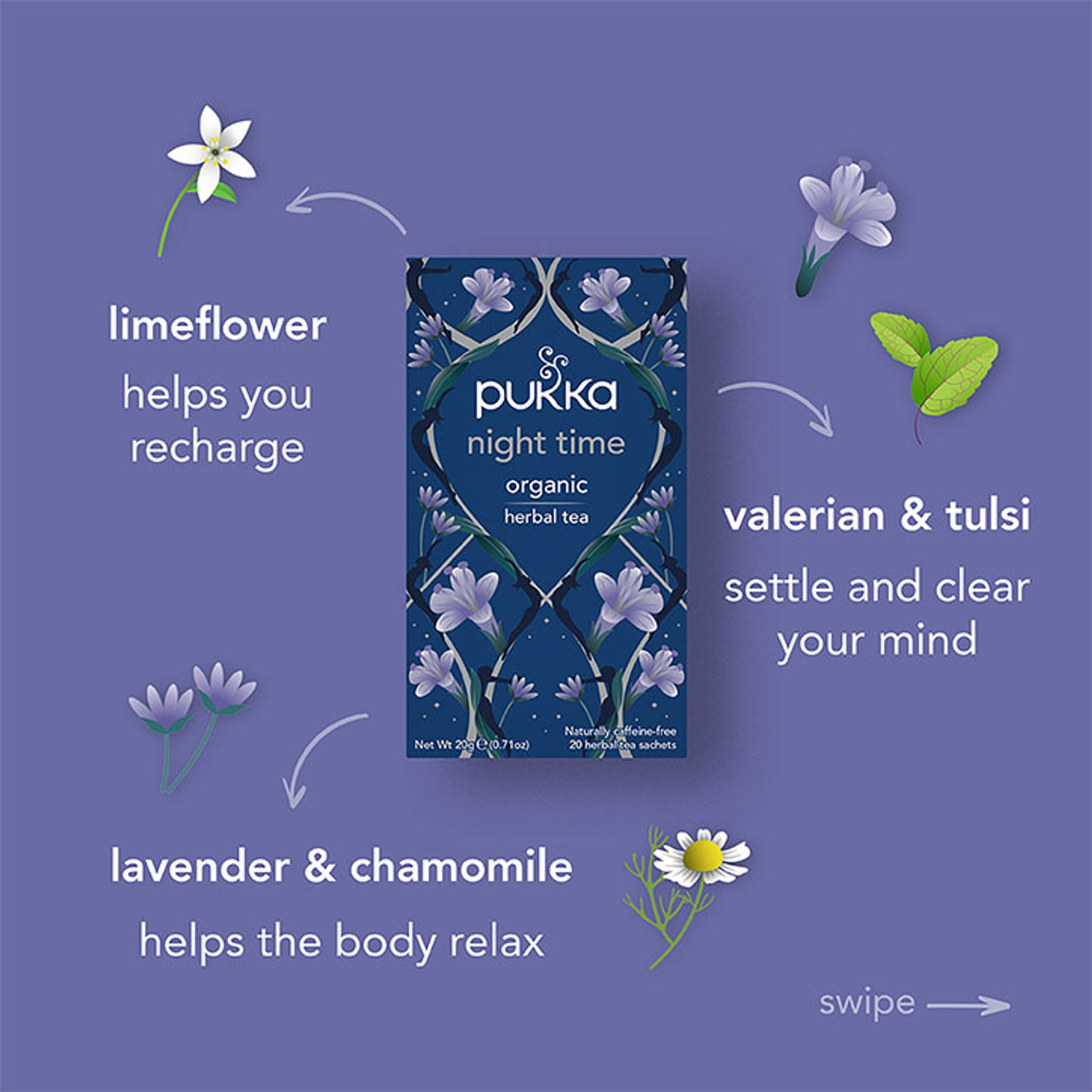 Pukka Herbs - Night Time Tea